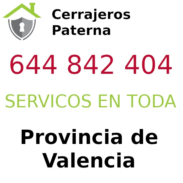 Cerrajeros Paterna 24 Horas Apertura Cambiar Cerradura Puerta cerrajerospaterna.org 1 - Cerrajeros Paterna 24 Horas Apertura Cambiar Cerradura Puerta